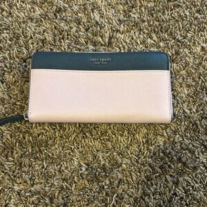 Kate spade zip around wallet